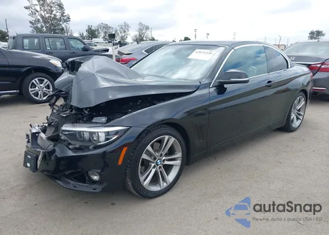 2018 BMW 430I из США, поврежденный, VIN WBA4Z1C57JEC70450